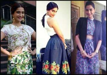 sonam dazzles in vintage looks for bewkoofian promotion see pics