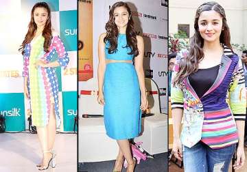 alia bhatt the emerging bollywood fashionista see her 2 states promotion outfits