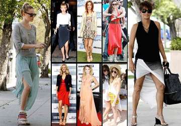 asymetrical skirts the newest fashion trend this year see pics