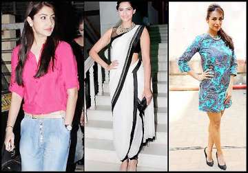this week s fashion report sonam anushka maliaka look sexy and classy see pics