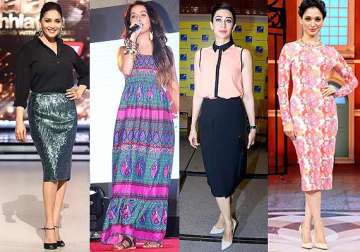 madhuri dixit to shraddha kapoor the best dressed divas of the week see pics