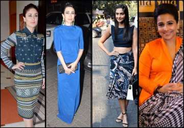 kareena sonam vidya...best dressed divas this week see pics