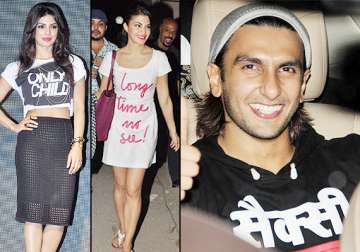 slogan t shirts bollywood celebs latest effortless styling fad see pics