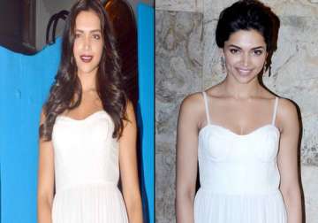 deepika padukone repeats her gown at homi adjania party see pics