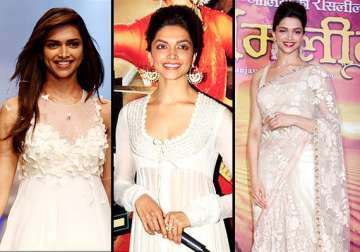 what is the secret behind deepika padukone sporting white so often see pics