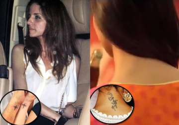 first suzanne now deepika gets rid off her tattoo see pics and watch video