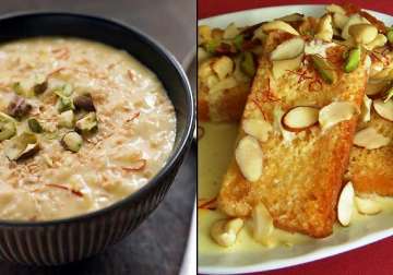 eid special recipes enjoy making paneer jalebi shahi tukda sheer korma at home see pics