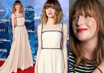 emma stone s red carpet styling secrets revealed see pics