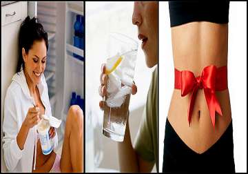 winter weight loss tip try out water and curd to cut out flab