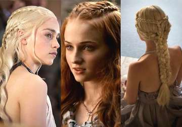 twisted twin buns or double braids what is your style inspiration from game of thrones see pics