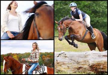 horse riding a fun workout see pics