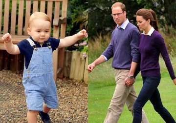 kate middleton prince william and son george gearing for holidays in scotland