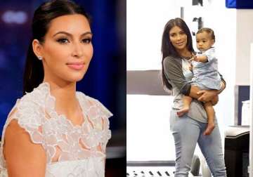 kim kardashian s beauty regime excites baby north west see pics