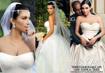valentino or lanvin what will kim kardashian be wearing for the wedding see pics