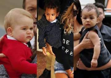 most fashionale baby prince george beats out north west blue ivy see pics