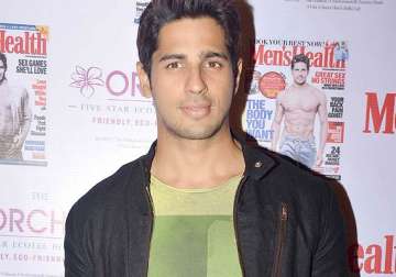 sidharth malhotra reveals his fitness regime