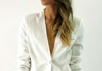 2014 style staple white blazer see pics