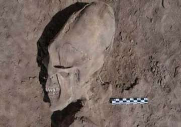 alien like skulls found at 1 000 year old cemetery in mexico