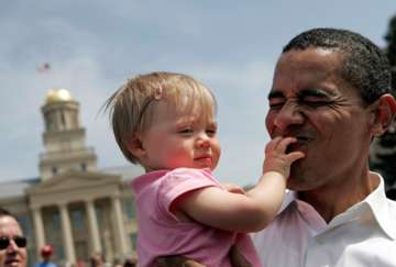 americans prefer obama as babysitter poll