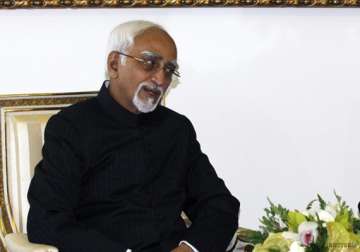 ansari concludes three nation trip leaves for india