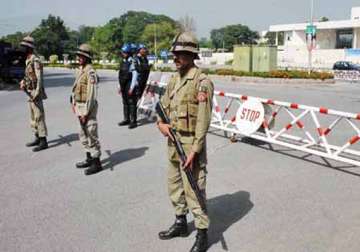 army takes over security of pakistani capital from today