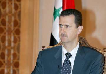 assad won t negotiate with terrorists