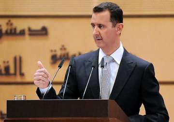 assad speech pushes syria to civil war opposition