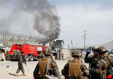 attack on afghan government compound kills 7