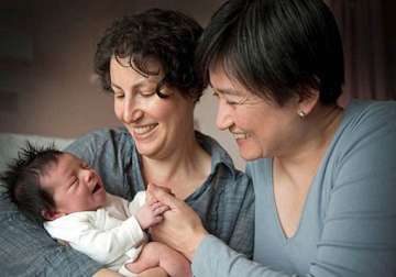australia s lesbian finance minister announces birth of donor baby girl