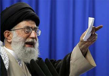 ayatollah khamenei warns arab revolts against trusting the west