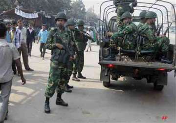 bangladesh deploys army ahead of controversial january 5 polls