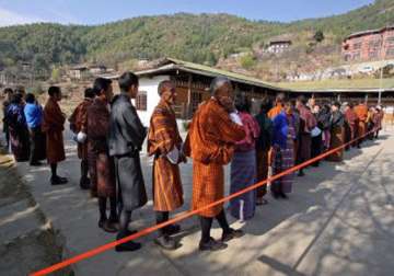 bhutan polls from july 13