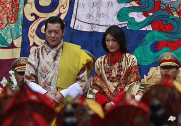 bhutan king weds commoner kingdom gets queen
