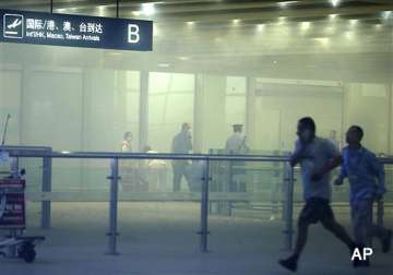 explosion rocks beijing international airport 1 injured