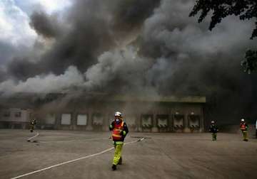 boiler explosion in garment factory causes stampede kills 2