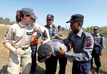 britain to help myanmar reform police force