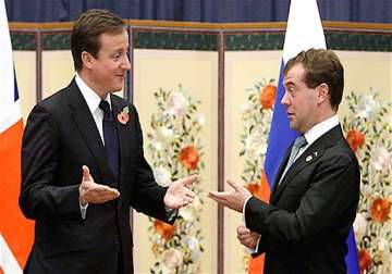 cameron would have been a good kgb agent medvedev