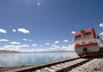 china inaugurates new tibet rail link close to sikkim