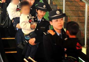china rescues 178 children in trafficking bust