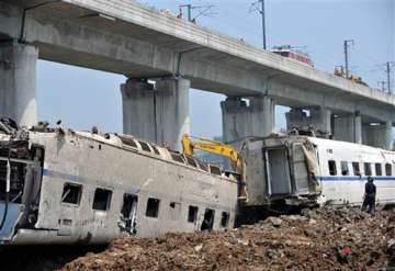 china train accident toll 35 three top rail officials sacked
