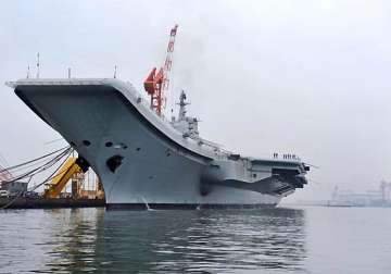 china s first aircraft carrier completes sea trials