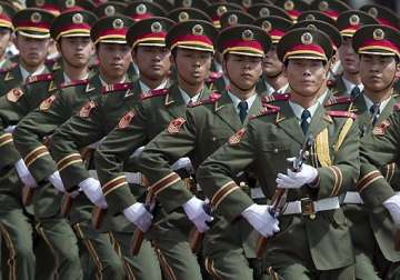 chinese army officers asked to work as soldiers