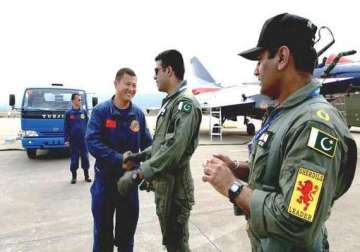 chinese contingent in pakistan for joint air exercises