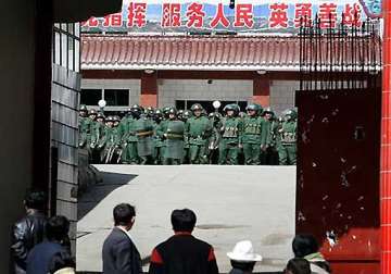 chinese officials asked to prepare for war in tibet report