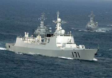 chinese warship confronts indian navy vessel report