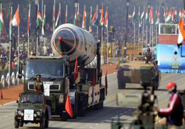 chinese official media highlights agni v missile display at r day parade