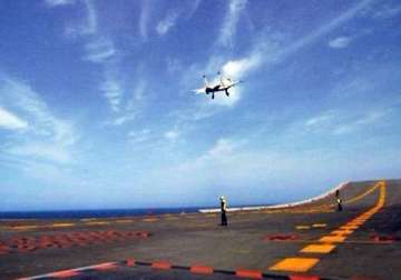 chinese pilots learn landing on first aircraft carrier