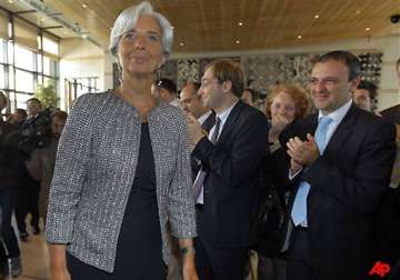 christine lagarde takes over as new imf chief