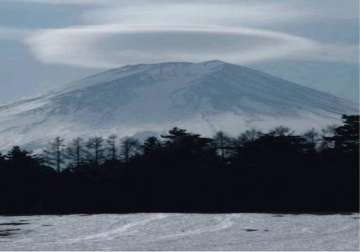 climbing season opens on mt. fuji