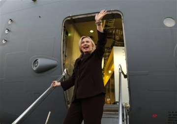 clinton to arrive in pakistan for talks